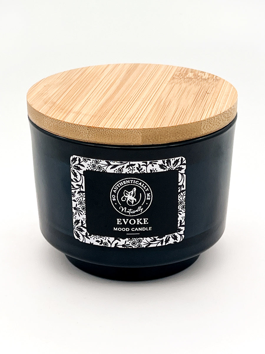 Evoke Candle Jars with a Bamboo Lid