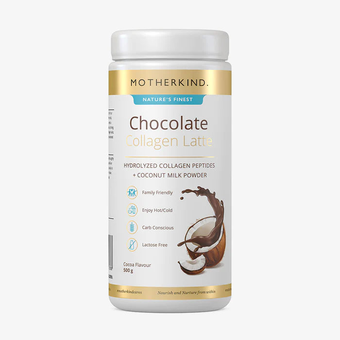 Motherkind Chocolate Collagen Latte